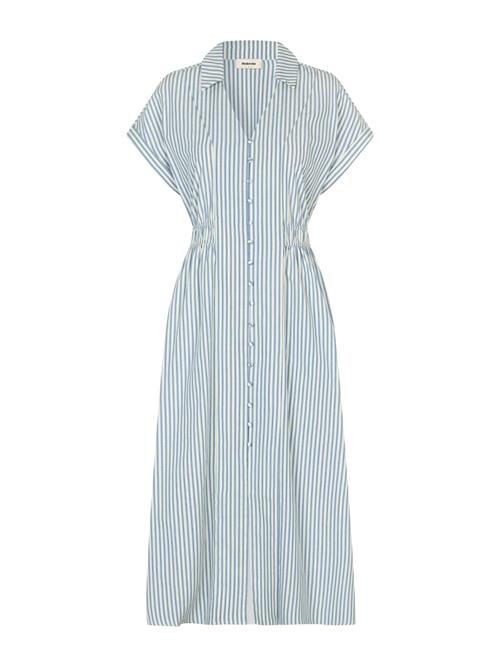 modström Blusekjole 'Nikko'  lyseblå / hvid