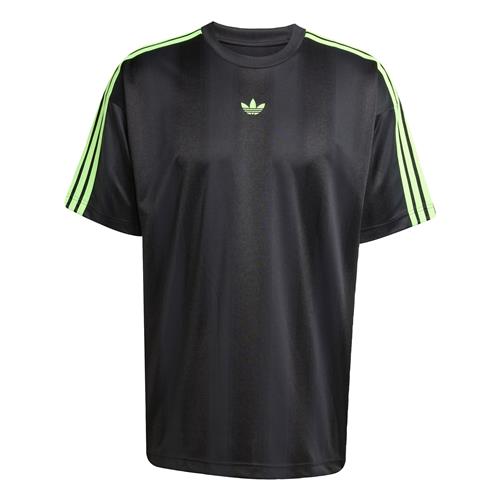 ADIDAS ORIGINALS Bluser & t-shirts 'Adicolor'  lysegrøn / sort