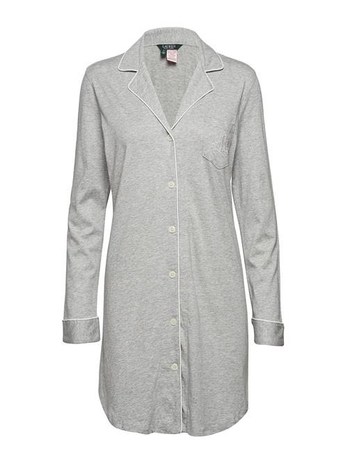 Lauren Ralph Lauren Homewear | Lrl Hammond Knit Collar Sleepshirt Grey Heather | M