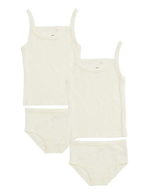 Copenhagen Colors | Rib Jersey 2-Pack Strap Tops | 104