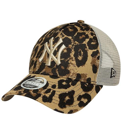 New Era Kasket - 9Forty - Trucker - Leopard - Dark Brown
