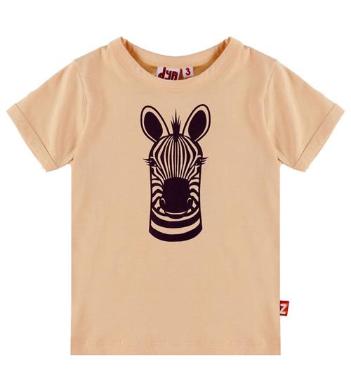 DYR T-shirt - Dyrhide - Nougat Zebra