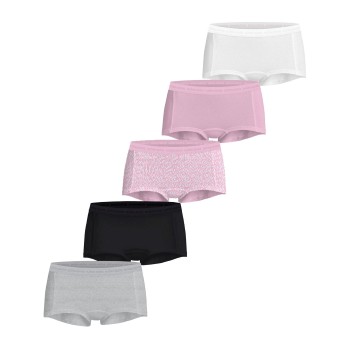 Björn Borg Trusser 5P Everyday Boxer Shorts Rosa økologisk bomuld Small Dame