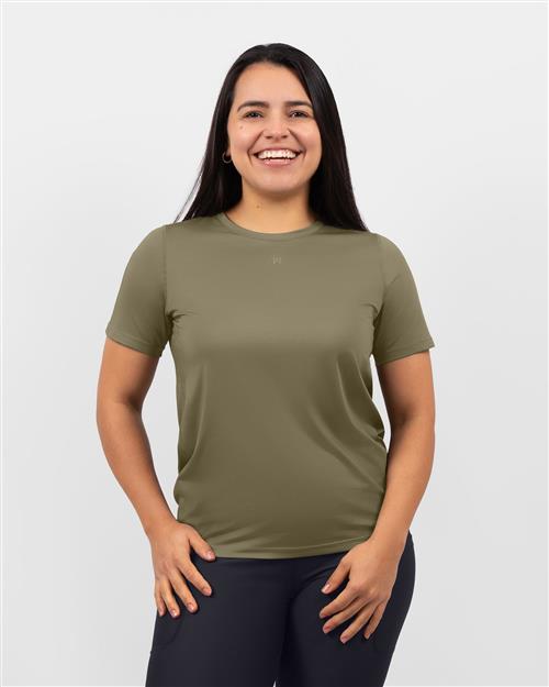 Lea Dusty Green Sports T-Shirt