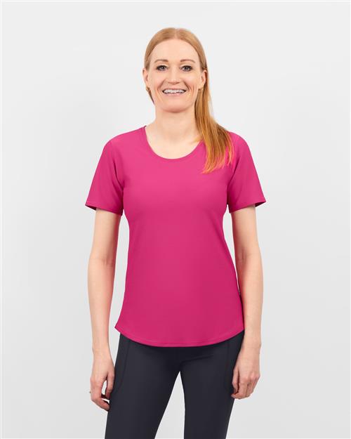 Vigga Fitted Raspberry T-Shirt