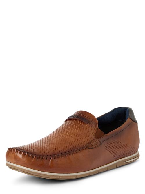 bugatti Mokassin  lysebeige / cognac / mørkebrun
