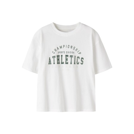 NAME IT T-shirt Valix  Bright White Championship