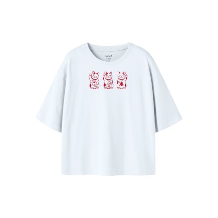 NAME IT T-shirt Julmo Bright White