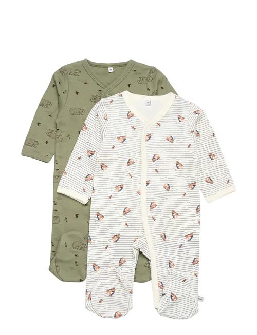 Pippi | Nightsuit W/F -Buttons 2-Pack | 74