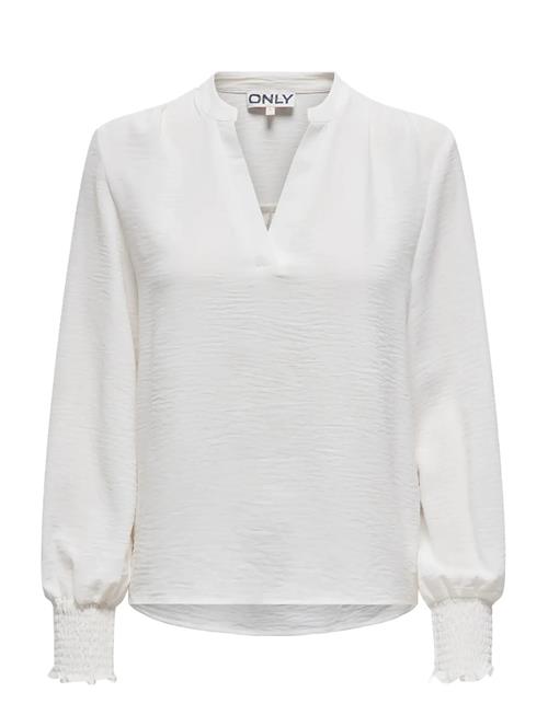 ONLY Carmakoma | Carmetta L/S V-Neck Top Wvn Noos | 50