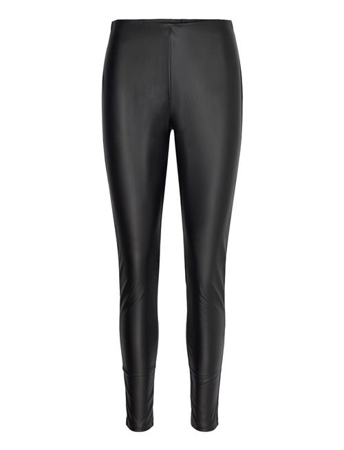 Mango | Leather-Effect Leggings | M