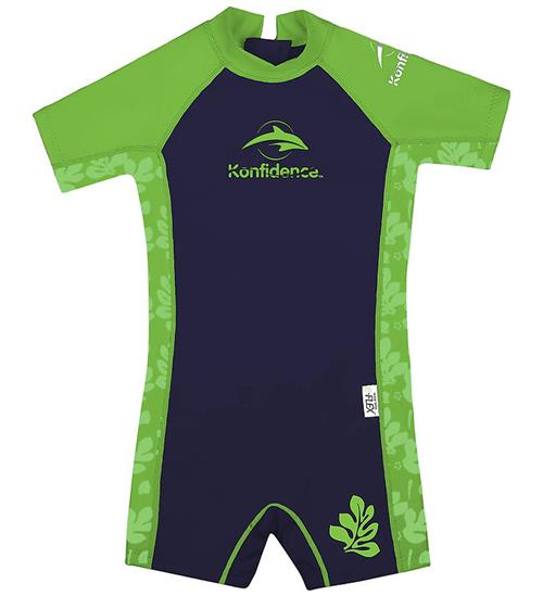 Konfidence Badeheldragt - Warma - Maui Navy Lime