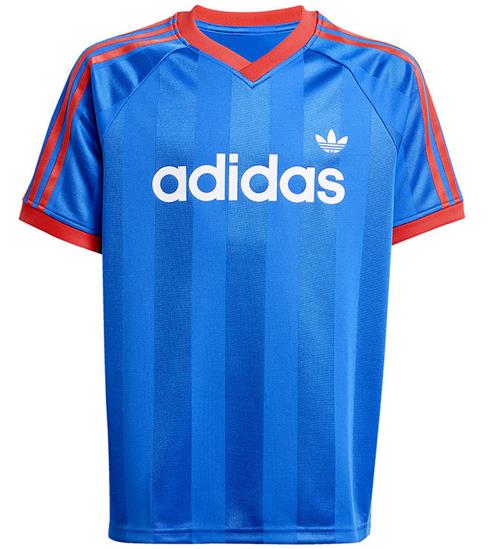 adidas Originals T-shirt - Blå m. Rød