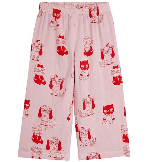Mini Rodini Bukser - Musselin - Minibabies - Pink