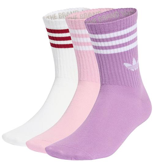 adidas Originals Strømper - 3-pak - Preloved Purple/Bliss Pink/H