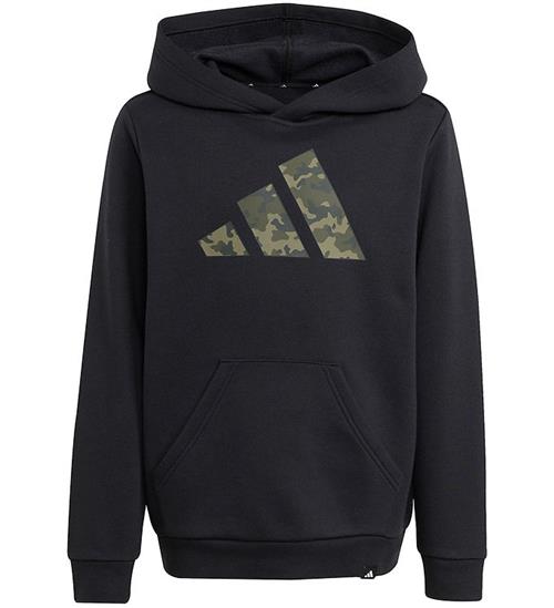adidas Performance Hættetrøje - Sort m. Logo/Camouflage