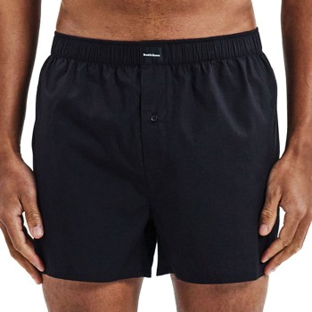 Bread & Boxers Bread and Boxers Boxer Shorts Multi 2P Sort økologisk bomuld X-Small Herre