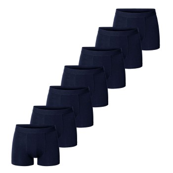 Bread & Boxers Bread and Boxers Organic Cotton Strecth Boxer 7P Marineblå økologisk bomuld Small Herre