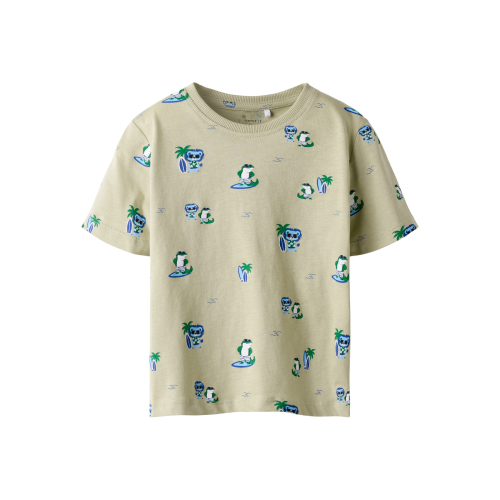 NAME IT T-shirt Jaxon Swamp