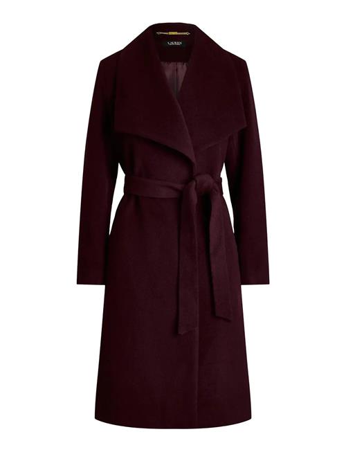 Lauren Ralph Lauren | Belted Wool-Blend Wrap Coat | 40