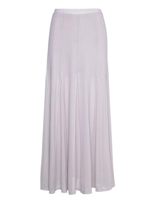 REMAIN Birger Christensen | Pleated Midi Mesh Skirt | 40