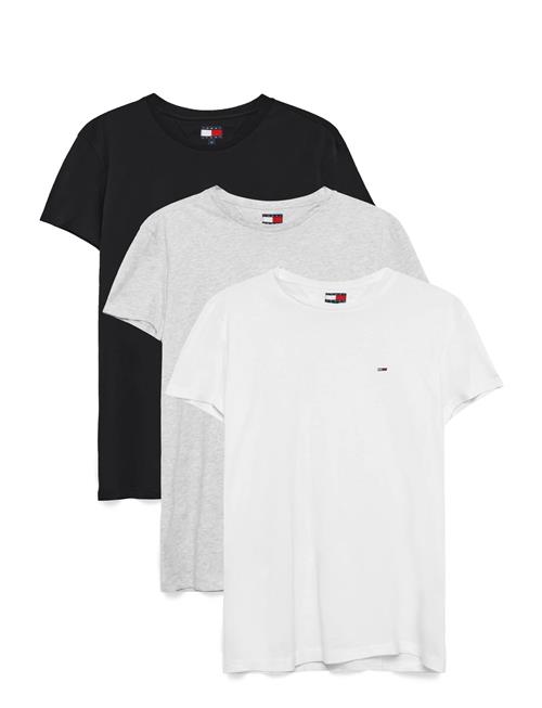 Tommy Jeans | 3 Pack Extra Slim Sflag T-Shirt | XXXL