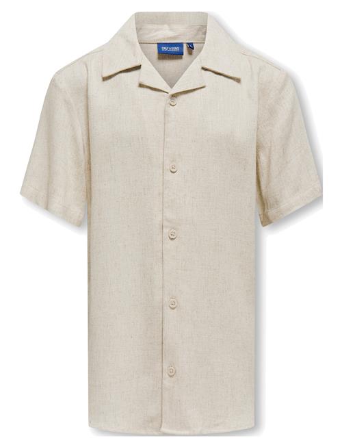 ONLY & SONS | Osjkari Ss Shirt Visc Lin 0075 Resort | 176
