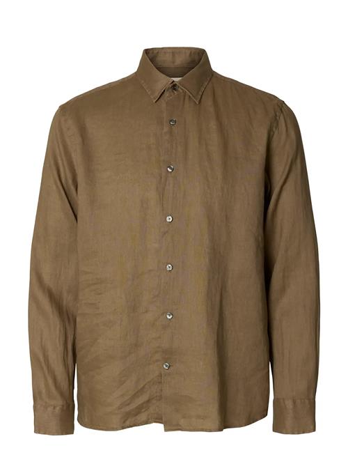 Selected | Slhregkylian Linen Ls Shirt | S