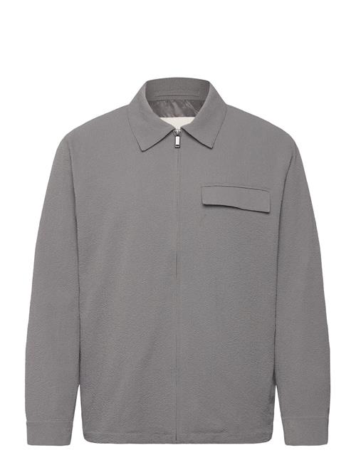 Calvin Klein | Ls Seersucker Shirt Jacket | XL