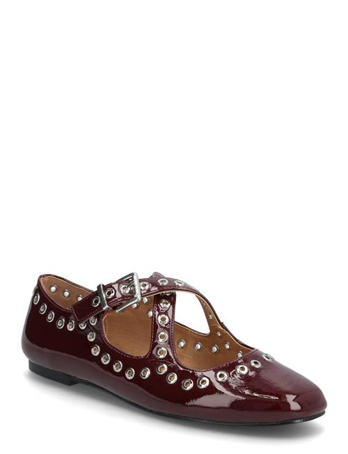 Bianco | Bialilja Cross Mary Jane Studded Faux Leather | 38