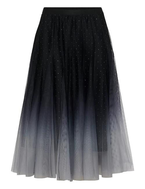 Cream | Crglittery Mesh Skirt | M