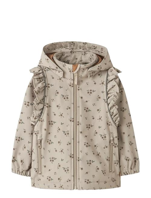 name it | Nmfalfa08 Softshell Jacket Frill Aop Fo | 110