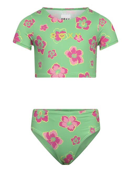 Roxy | Tropicool Crop Lycra Set | 132