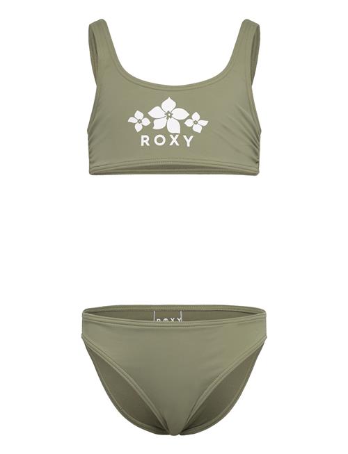 Roxy | Solid Active Rg Bralette Set | 122