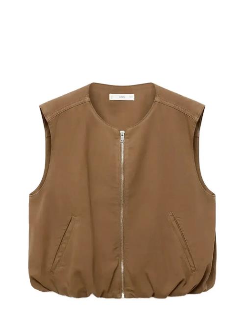 Mango | Puffer Denim Waistcoat | S