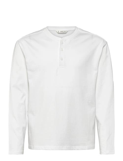 Mango | Buttoned Cotton T-Shirt | 11-12