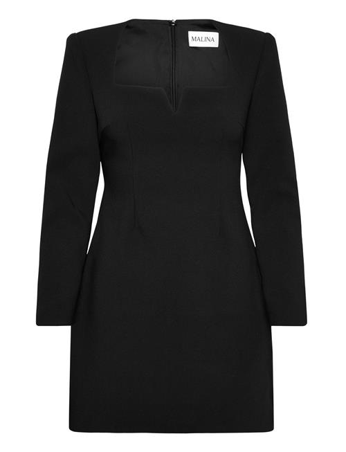 Malina | Sonja Detailed Neck Mini Dress | 40