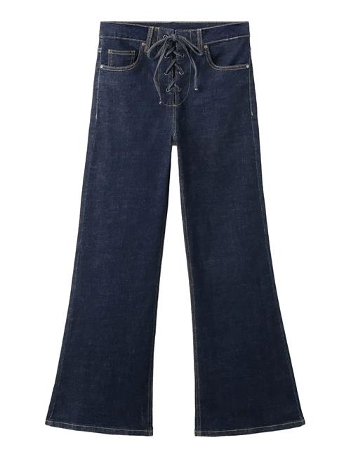 Mango | Flared Jeans With Drawstrings | 36
