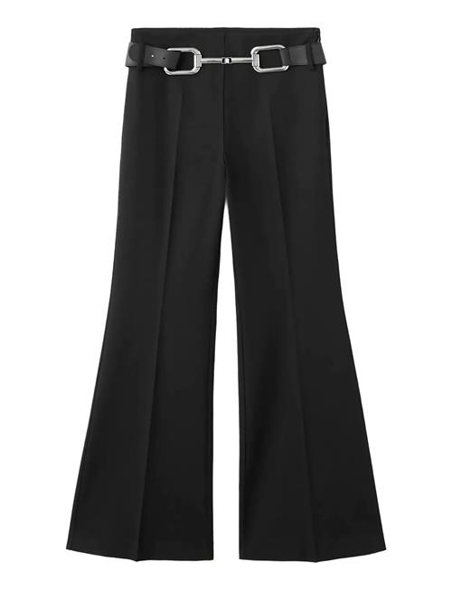 Mango | Flared Trousers With Belt | 38