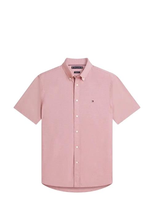 Tommy Hilfiger | Flex Poplin Houndstooth Ss Shirt | L