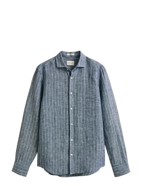 GANT | Reg Linen Stripe Shirt | L