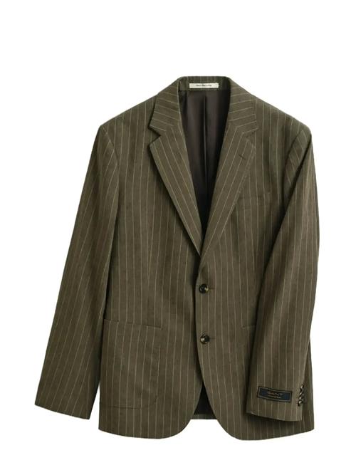 GANT | Cot/Linen Pinstripe Suit Jacket | 50