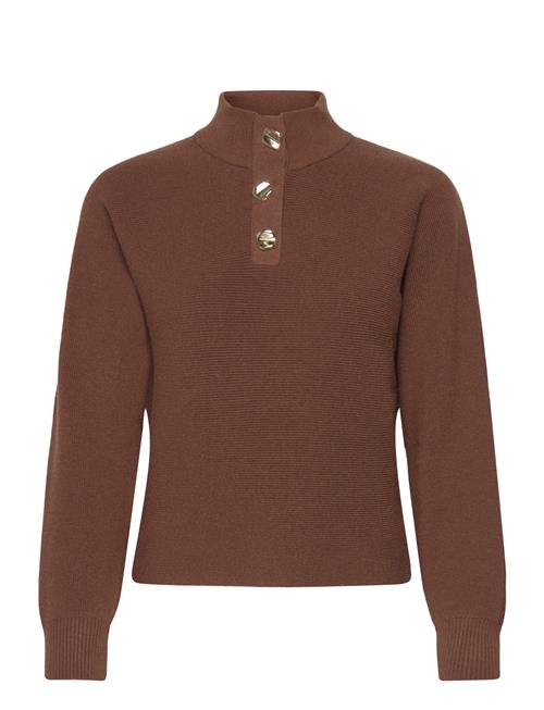Mango | Turtleneck Sweater With Jewel Buttons | L