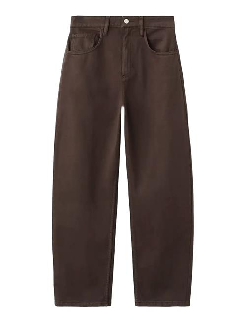 Mango | High-Waisted Barrel Jeans | 34