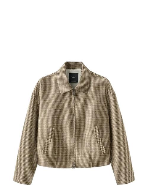 Mango | Houndstooth Jacket With Lapels | M