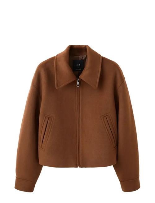 Mango | Wool Jacket With Shirt Collar | XL