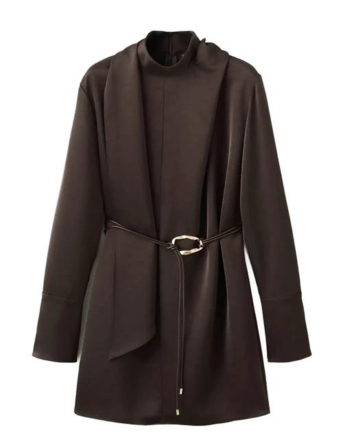 Mango | Satin Dress With Foulard | XS