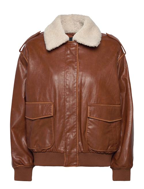 Mango | Oversized Jacket With Borg Collar | XL