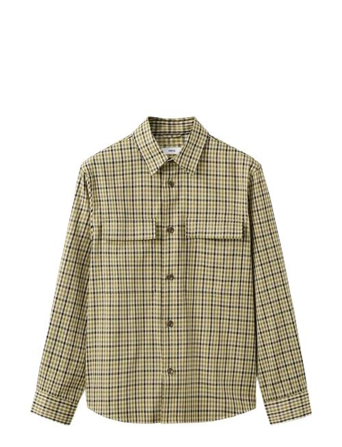 Mango | Checked Jacket With Button Print | L