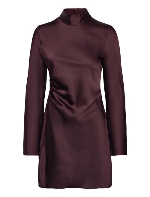 Mango | Satin Dress With Pleat Detail | XS